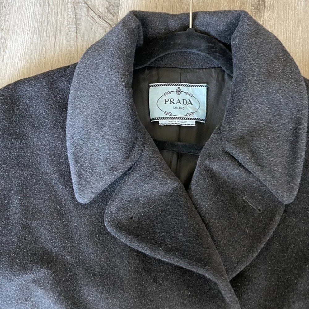 PRADA Double Breasted Pea coat - Picture 14 of 16